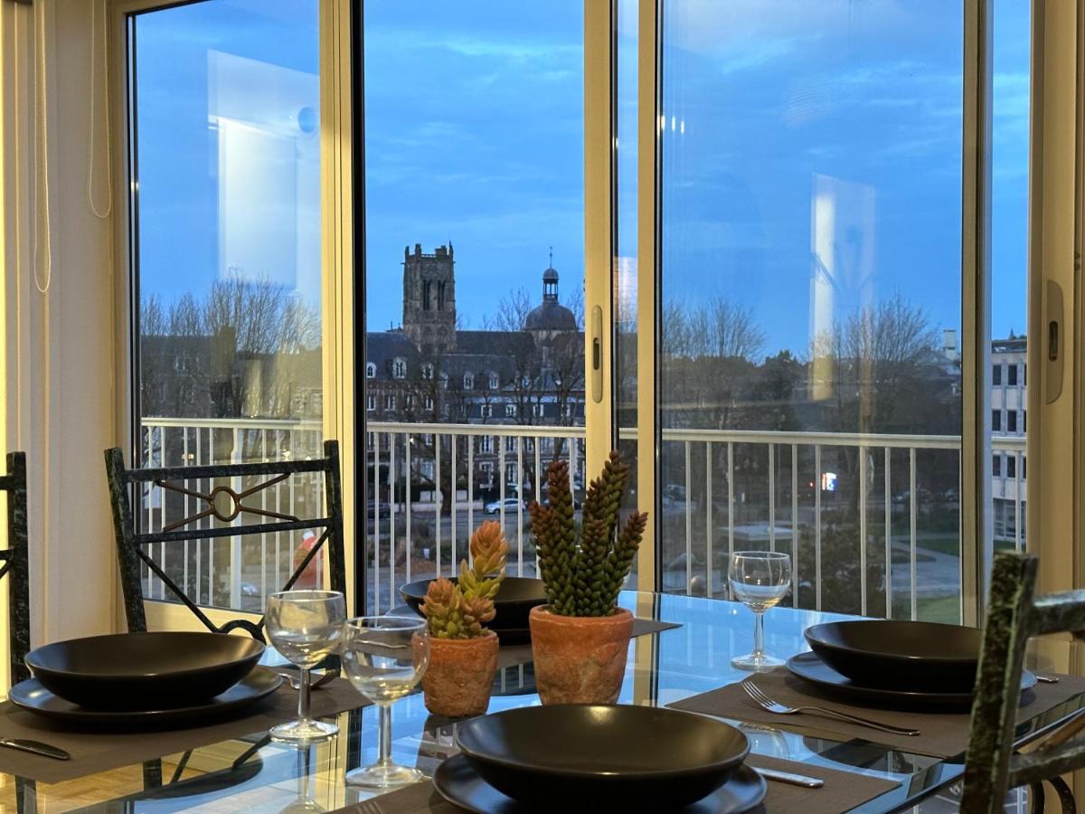 Appartement Lumineux Et Spacieux En Centre Ville Dieppe Esterno foto